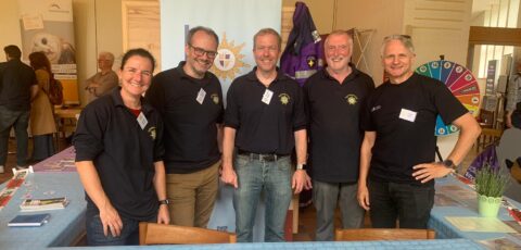 Foto (von links): Sarah Layes, Bernhard Christian Erfort, Christian Rapp, Jochen Gleich, Jürgen Traub
